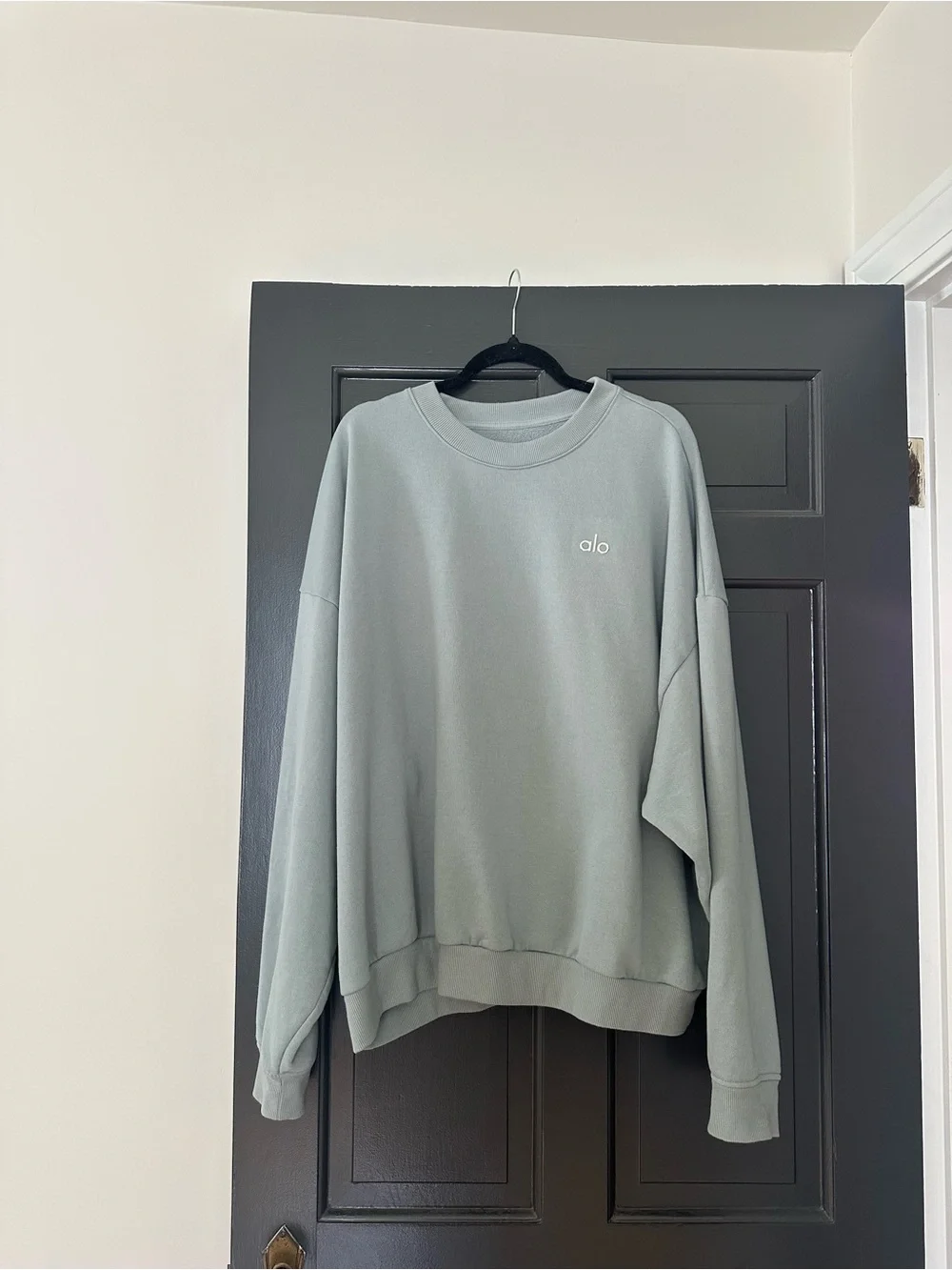 ALO Yoga Accolade Crew Neck Pullover, Cosmic Grey, XL